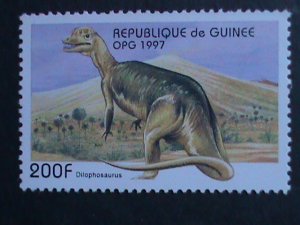 GUINEA- 1997 SC#1417-22 PREHISTORY ANIMALS  STAMPS COMPLETE SET MNH VF