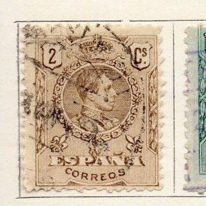 Spain 1909-10 Early Issue Fine Used 2c. 131149