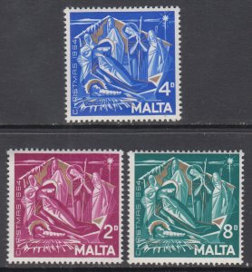 Malta 309-311 Christmas MNH VF