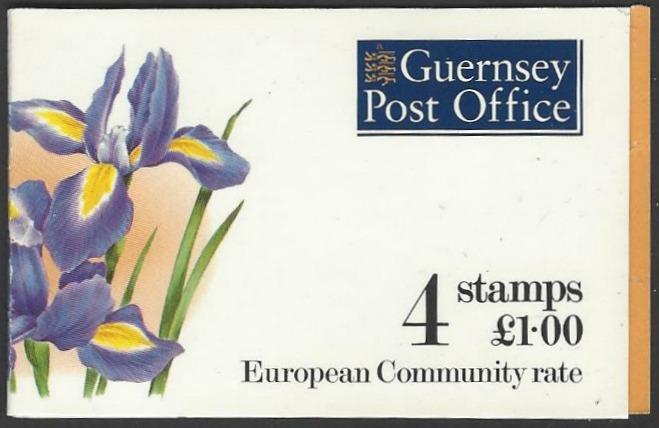 Guernsey #490b  MNH Complete Booklet of 4