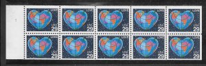 #2536a MNH Complete Booklet Pane