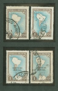 Argentina #594/O52 Used