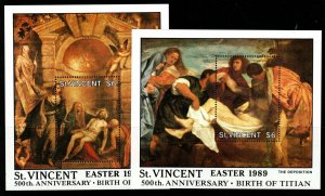 ST.VINCENT SGMS1220 1989 EASTER MNH