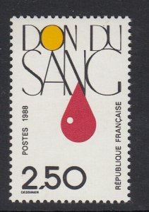 France 2108 Blood Donation mnh