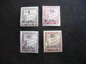 Stamps-French Office Alexandria-Scott#J2-J5-Mint Hinged Part Set of 4 Stamps