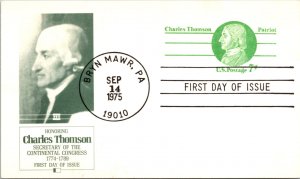 United States, Pennsylvania, First Day Cover, United States Government Postal...