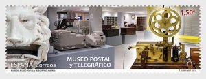 2021 Spain Postal and Telegraph Museum (Scott 4500) MNH