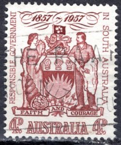 Australia 1957: Sc. # 304; Used Cpl. Set