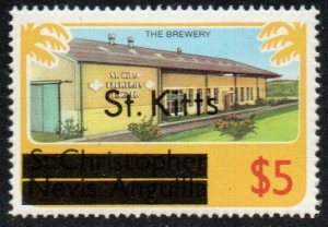 St. Kitts Sc #36 MNH
