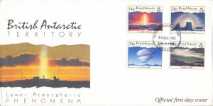 British Antarctic Territory Scott #'s 198 - 201 FDC