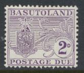 Basutoland  Postage Due  SG D4  Mint Hinged  