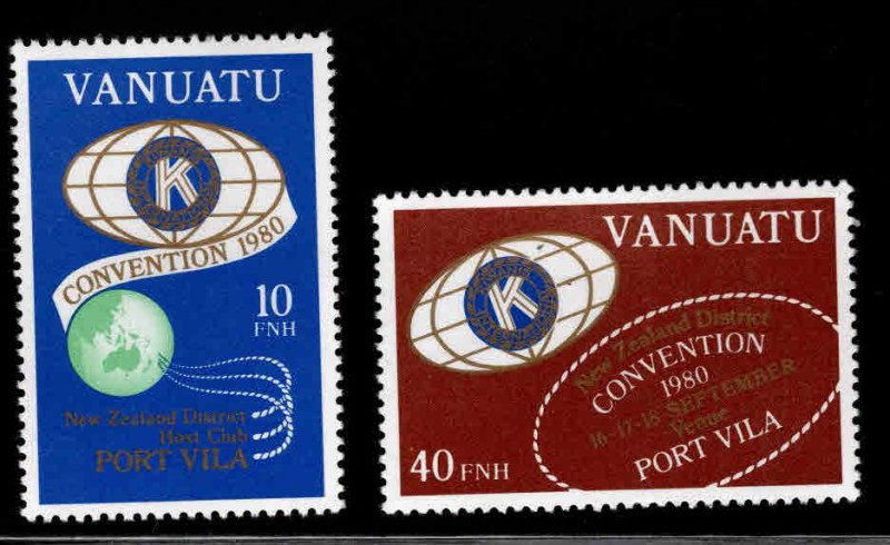 VANUATU Scott 295-296 MNH** Kiwanis set