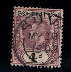 Fiji Scott 64 KEVII stamp,  Used