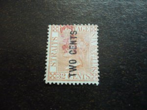 Stamps - Straits Settlements - Scott# 59 - Used Part Set of 1 Stamp