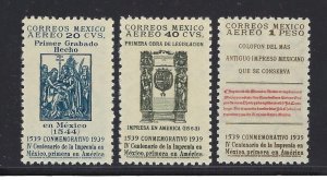 MEXICO #C97-99 MINT, NH