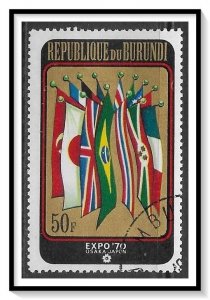 Burundi #335 Expo '70 CTO