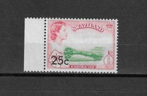 SWAZILAND 1961 SG 74b MNH