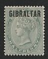 GIBRALTAR #1 MINT HINGED