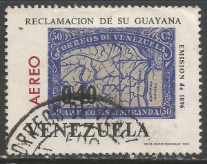 VENEZUELA C906 VFU MAP E170-1