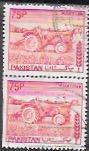 Pakistan #468 pair.  Used. Tractors, Farming, Agriculture