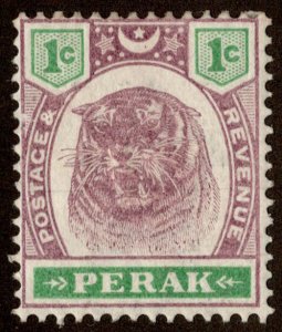 Malaya Scott Perak 47 Unused hinged.