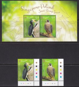 Singapore, Fauna, Birds MNH / 2019