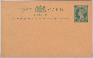 40127 - TOBAGO - POSTAL STATIONERY CARD: Higgings & Gage # 5 DARK GREEN SHADE