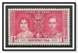 Bermuda #115 Coronation Issue MH