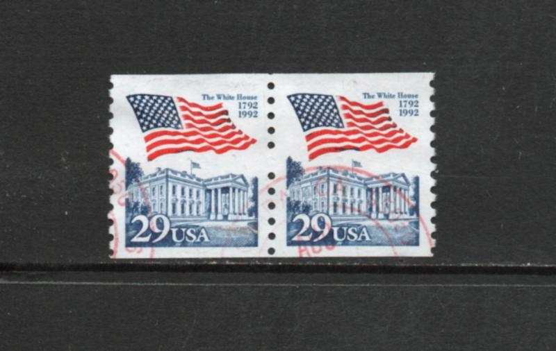 Scott # 2609 used Coil Pair