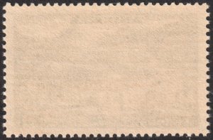 Andorra (French) #137  MOG - 35fr pruss blu Village of Les Bons (1957)