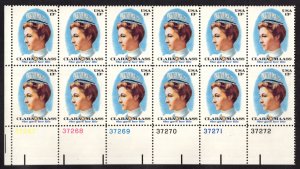 United States Scott #1699 MINT Plate Block NH OG, 12 beautiful stamps!