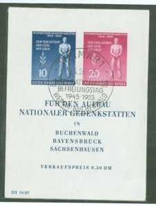 German Democratic Republic (DDR) #237a Used Souvenir Sheet