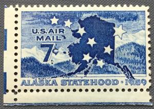 US #C53 MNH Single Alaska SCV $.25 L21