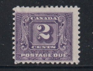 Canada Sc J7 1930 2 c dark violet postage due stamp mint