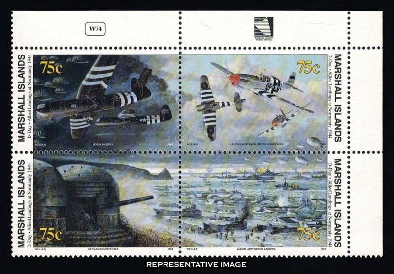 Marshall Islands Scott 485-488 Mint never hinged.