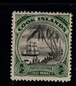 Cook Islands Scott 91 MH* stamp