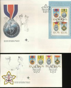 South Africa Ciskei Medals Military Telephones MNH(80+Covers Cardsx11(W1647