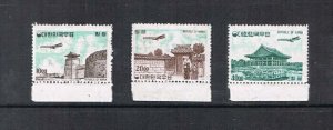 korea 1964 Sc C32-C34 set of 3 MNH