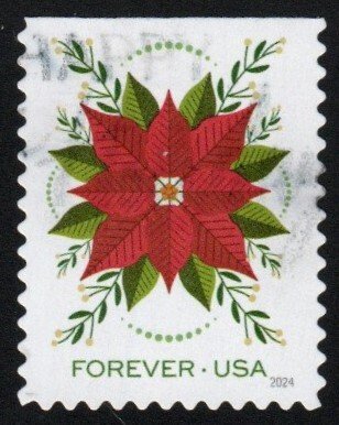 SC# 5941 - (73c) - Holiday Joy - Poinsettia - USED single