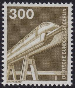 Germany Berlin - 1982 - Scott #9N375B - mint - Train