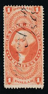 US R72c USED, FINE, $1 MANIFEST