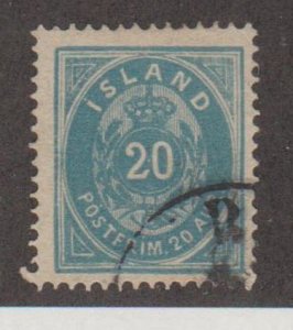 Iceland Scott #17 Stamp - Used Single