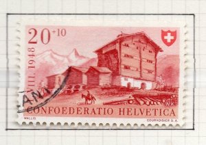 Switzerland 1948 Pro Patria Issue Fine Used 20c. NW-209739