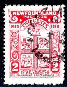 Newfoundland, Scott #88, Used