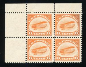 UNITED STATES 5c CURTISS JENNY  SCOTT#C1 BLOCK MINT NEVER HINGED OG