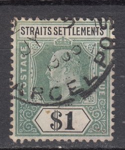 Straits Settlements - 1904 KEVII $1 Sc# 123 (9175)