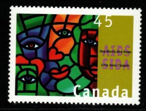 CANADA SG1682 1996 11TH INTERNATIONAL CONFERENCE ON AIDS MNH