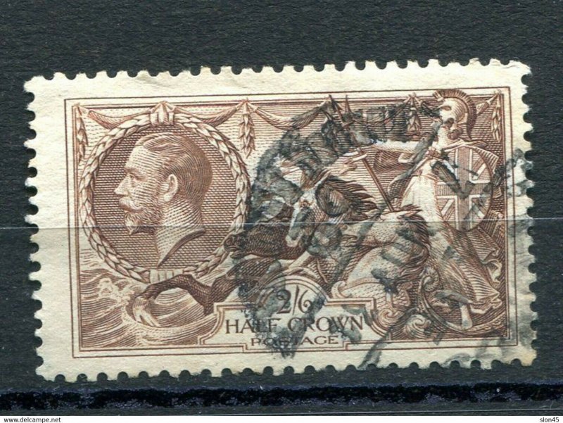 Great Britain 1934 2sh6p Sc 222 Used  Re-engraved 10866