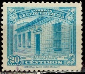 Venezuela 1941; Sc. # 370; Used Single Stamp