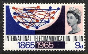 STAMP STATION PERTH Great Britain #442 QEII World Telecomm. Stations MLH